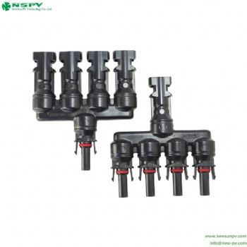 1000VDC Solar Branch Connector 2to1/3to1/4to1