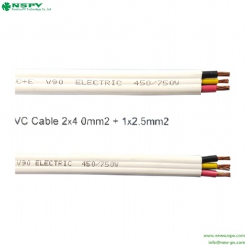 Twin and Earth AC cable
