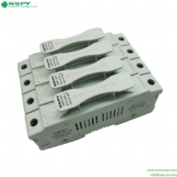 Solar 1500VDC fuse holder new type