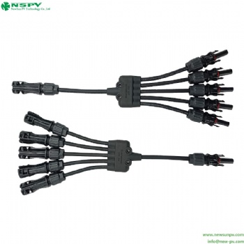 Solar cable assembly 5in1