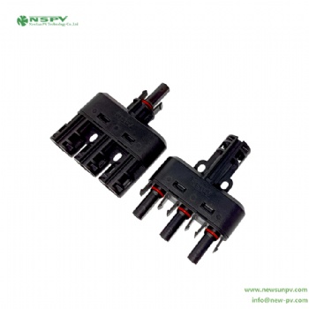 1500VDC 3 in 1 Solar Branch Connector Compatible mc4 connector 3 in 1