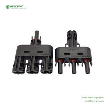 1500VDC 3 in 1 Solar Branch Connector Compatible mc4 connector 3 in 1