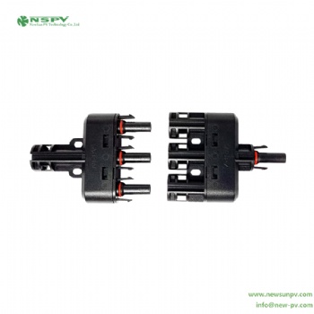 1500VDC 3 in 1 Solar Branch Connector Compatible mc4 connector 3 in 1