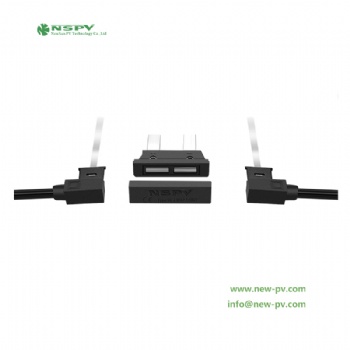 PV edge connector for bifacial modules EC1EC2