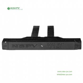 PV edge connector for bifacial modules EC03