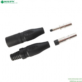 PV3.0 DC solar cable connector rubber type mc3