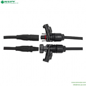 Solar PV3.0 DC Cable connector with buckle