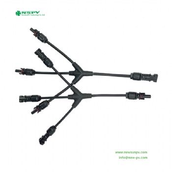 Solar cable assembly 3in1