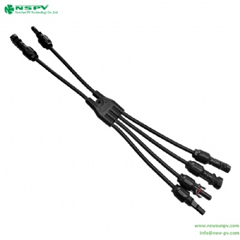 Solar cable assembly 4in2