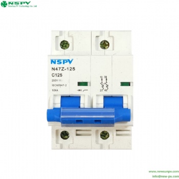 Solar DC/AC MCB miniature circuit breaker