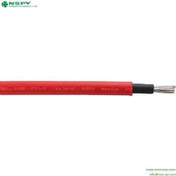 Single Solar DC Cable 4mm 6mm 10mm